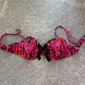 J.Crew Floral Bikini top NWT